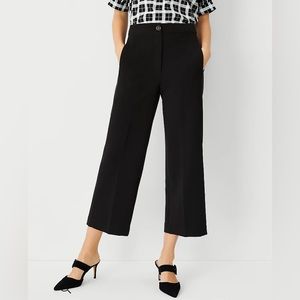 ANN TAYLOR Petite Kate Wide Leg Crop Pant 6P